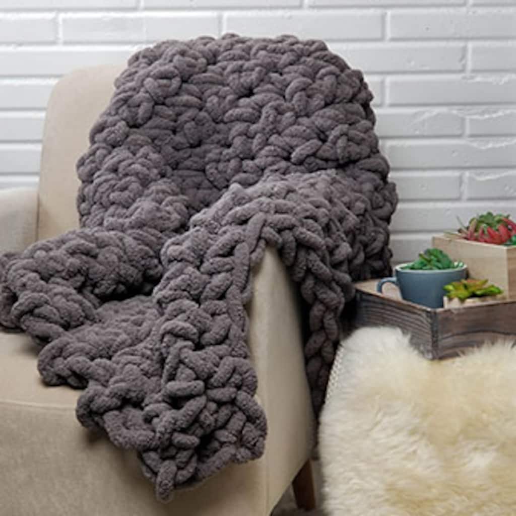 Bernat® Blanket Big™ HandCrocheted Three Hour Throw